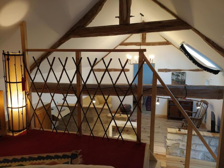 Superbe Appartement Dans Charmant Corps De Ferme Acheres-la-Foret Экстерьер фото